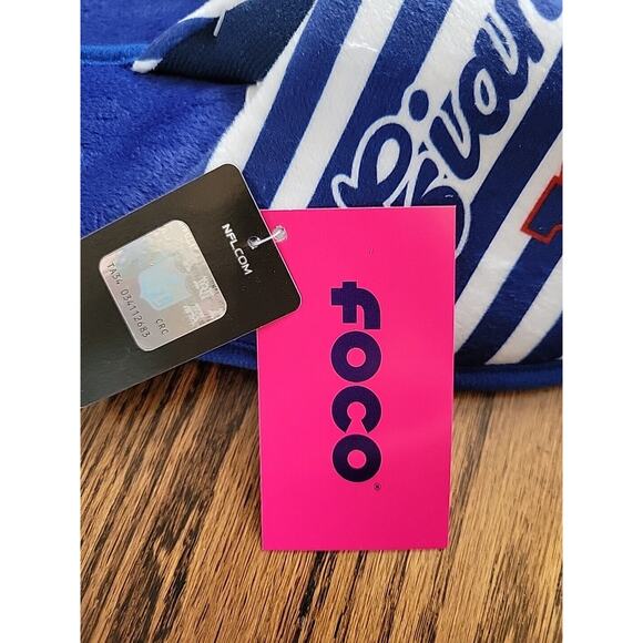 New York Giants Womens Slippers Size Large Ladies Foco NWT New - Picture 5 of 10